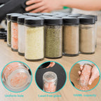 18 Jar Rotating Spice Rack – Kitchen Organizer