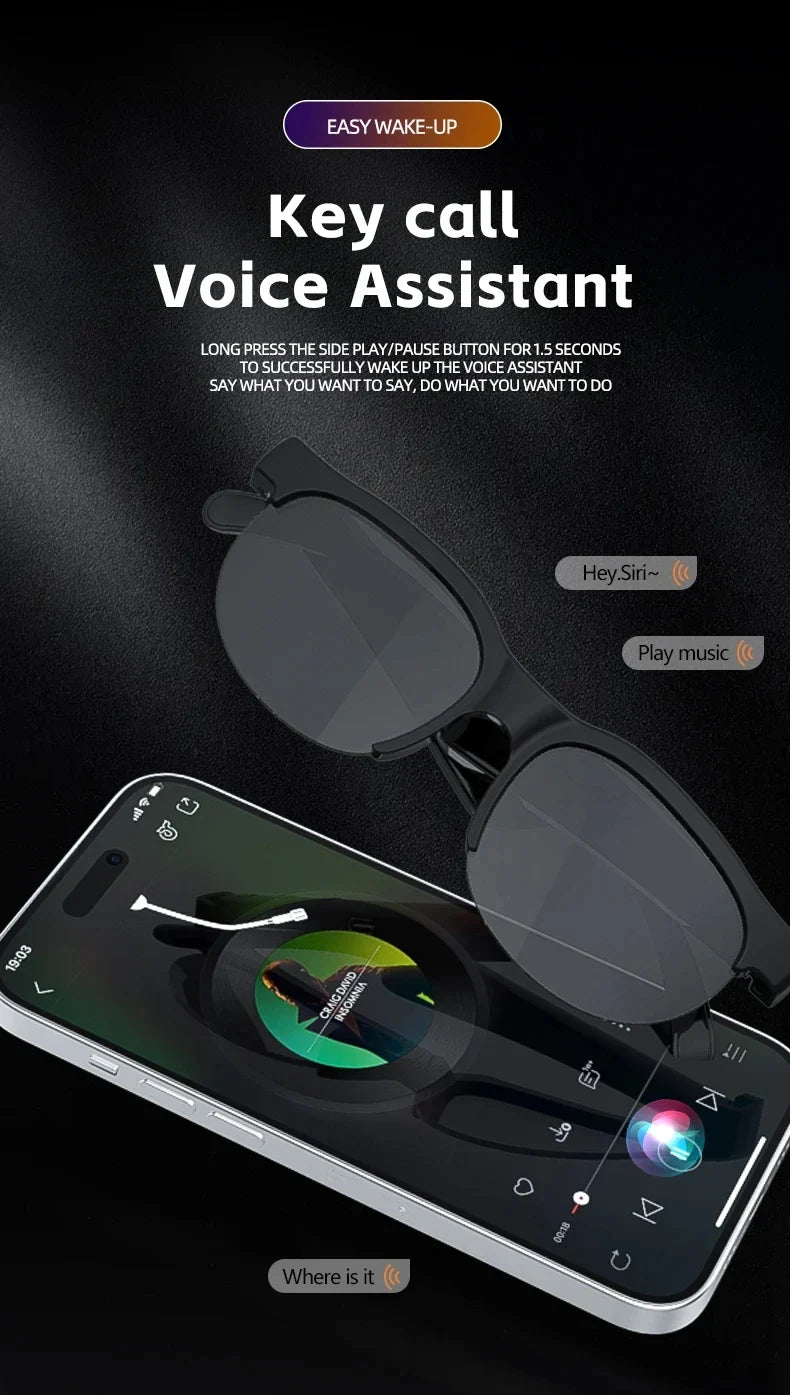 GS8 Wireless Bluetooth Smart Glasses